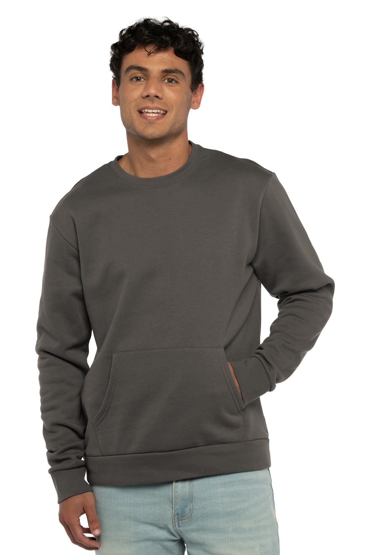 Next Level Apparel? Santa Barbara Pocket Sweatshirt NL9