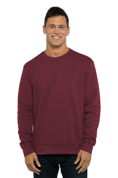 Next Level Apparel? Santa Barbara Pocket Sweatshirt NL9