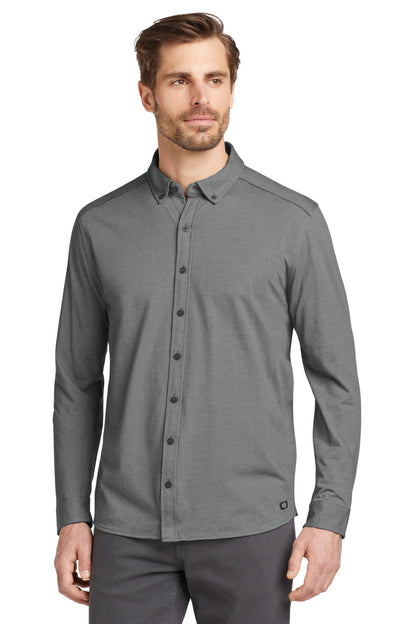 OGIO ?  Code Stretch Long Sleeve Button-Up. OG145