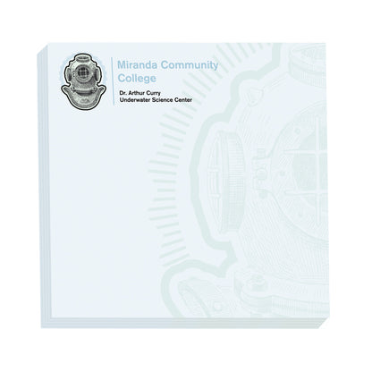 Souvenir Sticky Note 3 x 3 Pad 50 sheet-P3A3A50