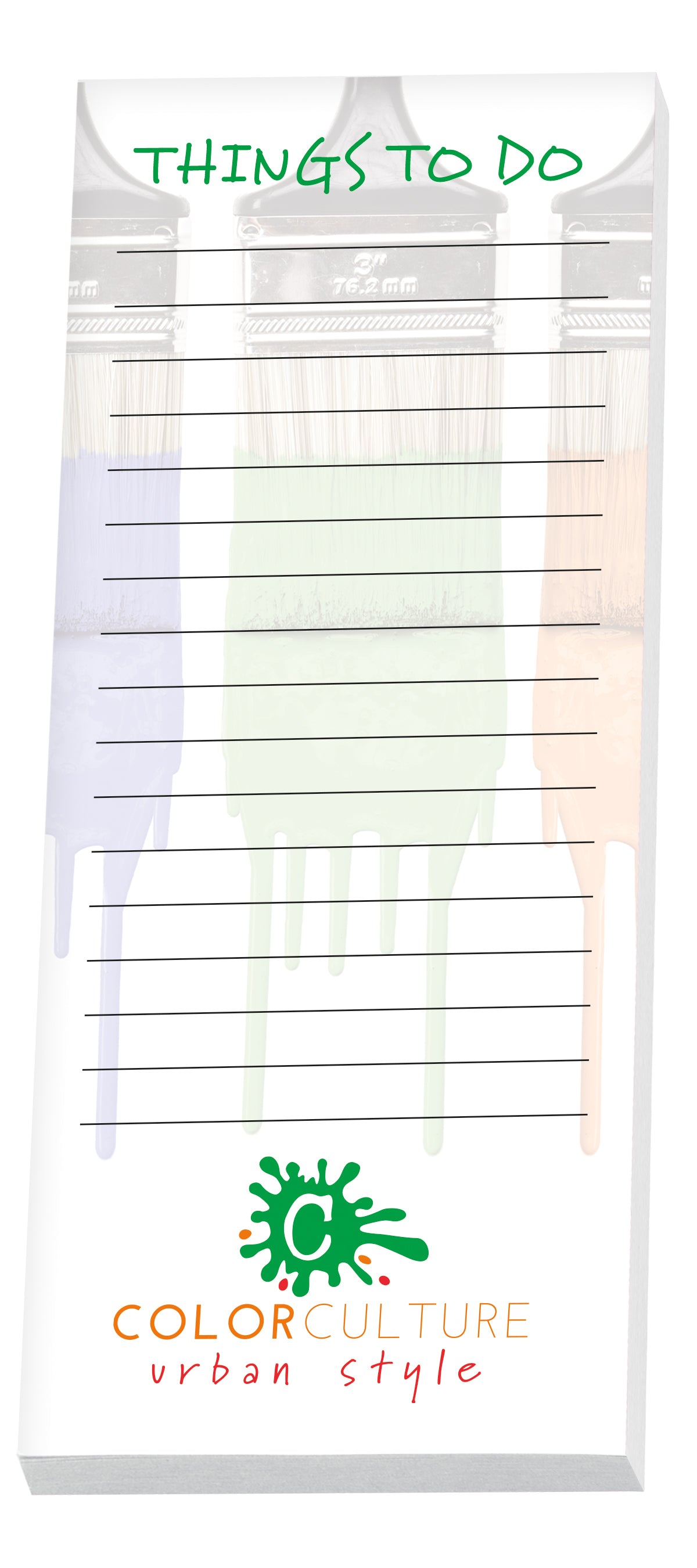 Souvenir Sticky Note 3 x 8 Pad with Magnet 25 sheet-P3A8A25M