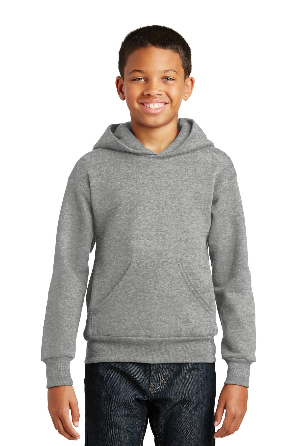 Hanes? - Youth EcoSmart? Pullover Hooded Sweatshirt.  P