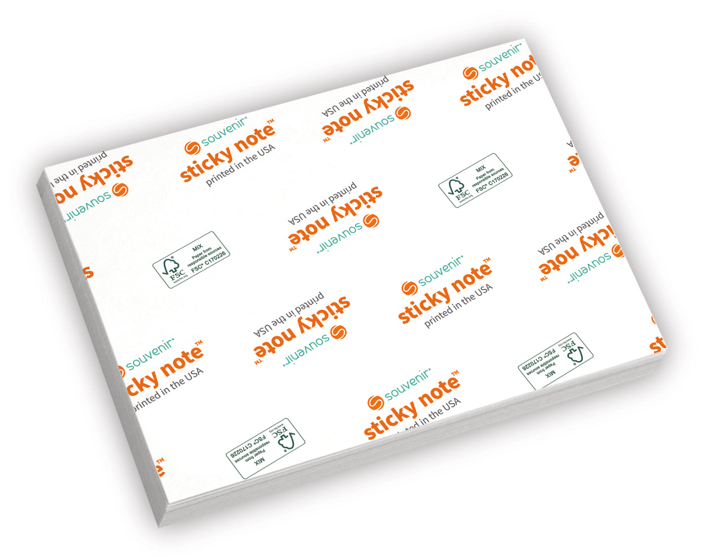 Souvenir Sticky Note 4 x 3 Pad 100 sheet-P4A3A100