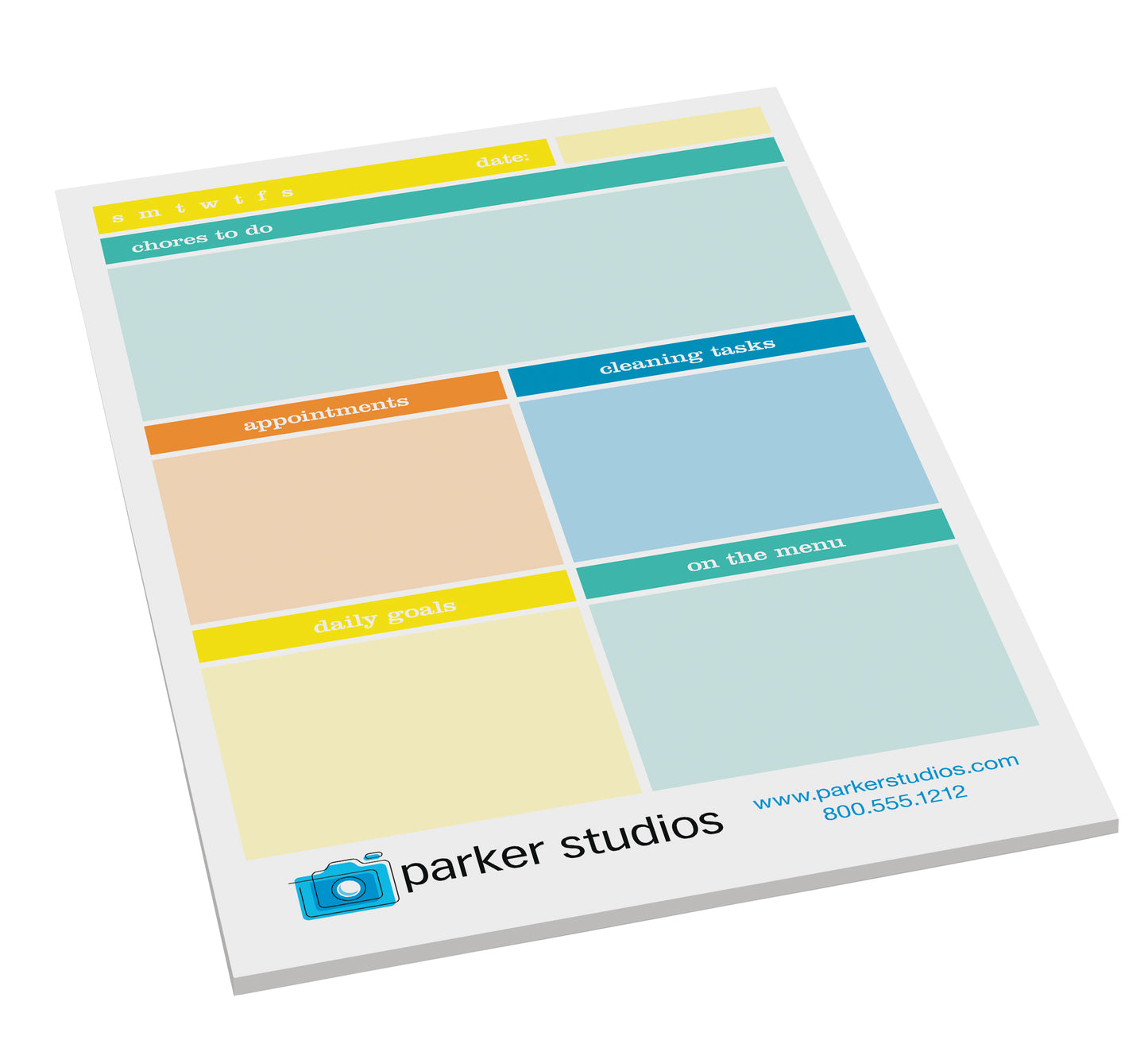 Souvenir Sticky Note 6 x 9 Large Pad 50 sheet-P6A9A50