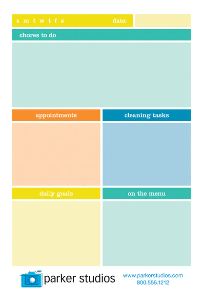 Souvenir Sticky Note 6 x 9 Large Pad 50 sheet-P6A9A50