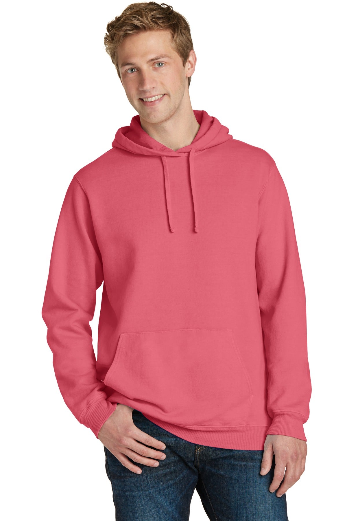 Port & Company? Beach Wash? Garment-Dyed Pullover Hoode PC098H