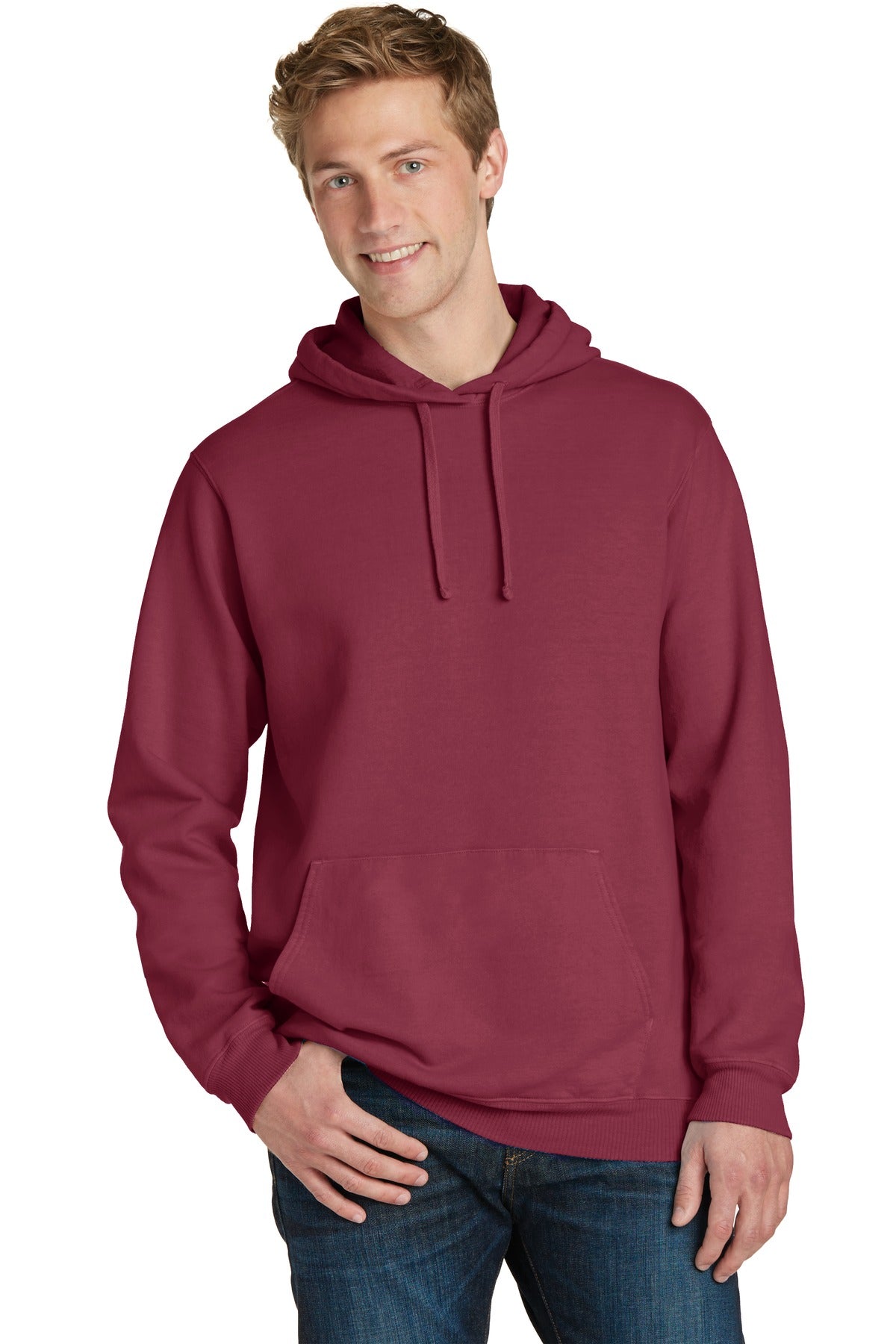 Port & Company? Beach Wash? Garment-Dyed Pullover Hoode PC098H