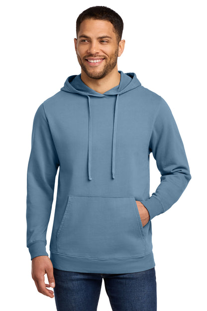Port & Co™ Beach Wash® Garment-Dyed Pullover Hooded Sweatshirt