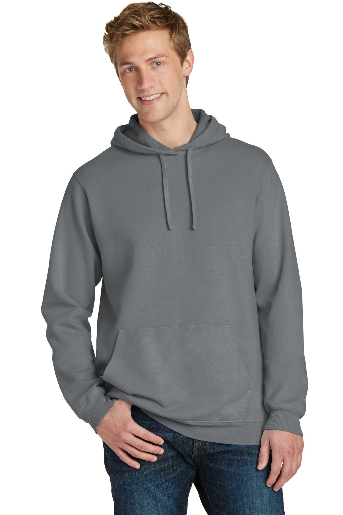 Port & Company? Beach Wash? Garment-Dyed Pullover Hoode PC098H