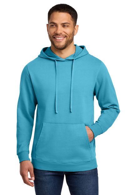 Port & Co™ Beach Wash® Garment-Dyed Pullover Hooded Sweatshirt