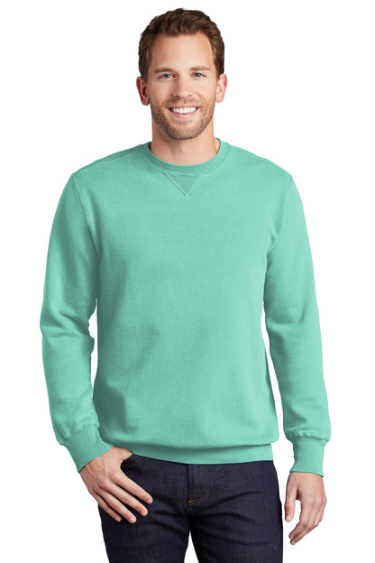 Port & Company? Beach Wash? Garment-Dyed Crewneck Sweat