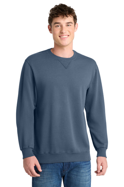 Port & Co™ Beach Wash® Garment-Dyed Crewneck Sweatshirt