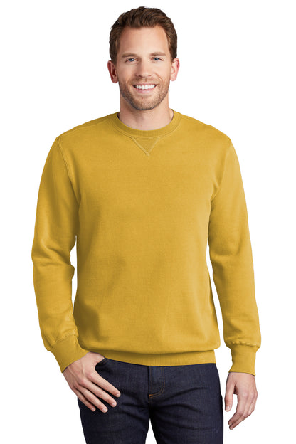 Port & Company? Beach Wash? Garment-Dyed Crewneck Sweat
