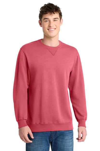 Port & Co™ Beach Wash® Garment-Dyed Crewneck Sweatshirt