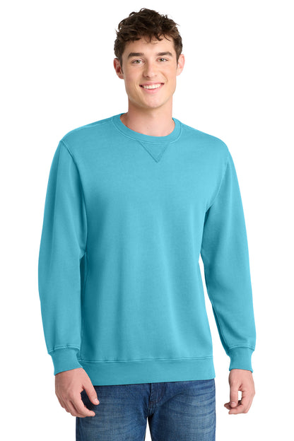 Port & Co™ Beach Wash® Garment-Dyed Crewneck Sweatshirt