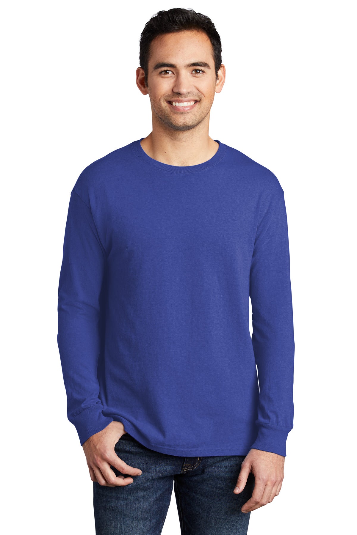 Port & Company? Beach Wash? Garment-Dyed Long Sleeve Te
