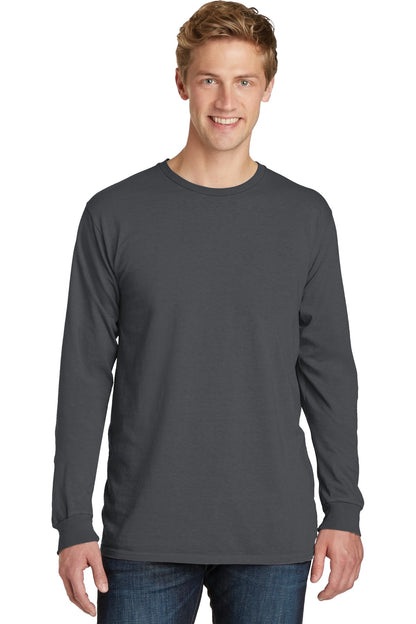 Port & Company? Beach Wash? Garment-Dyed Long Sleeve Te