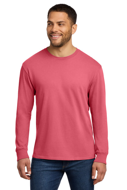 Port & Co™ Beach Wash® Garment-Dyed Long Sleeve Tee