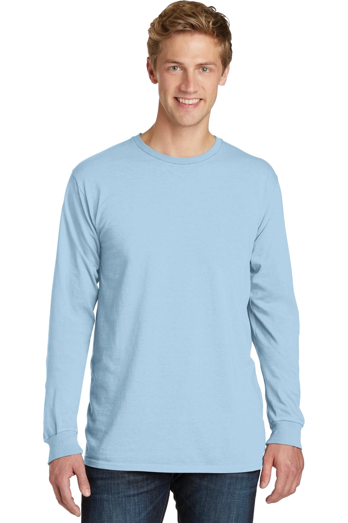 Port & Company? Beach Wash? Garment-Dyed Long Sleeve Te