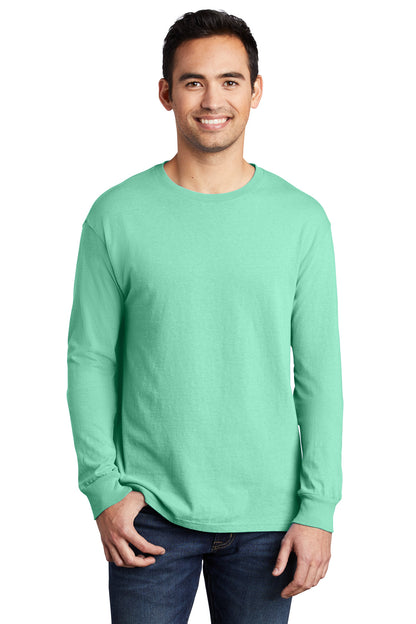 Port & Company? Beach Wash? Garment-Dyed Long Sleeve Te