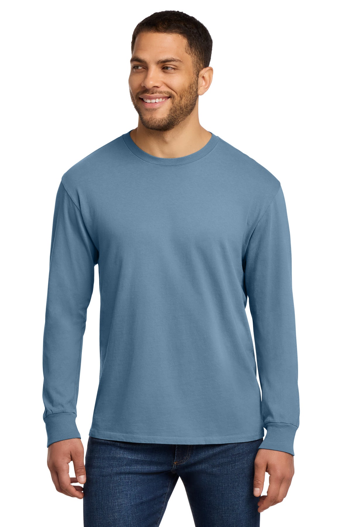 Port & Co™ Beach Wash® Garment-Dyed Long Sleeve Tee