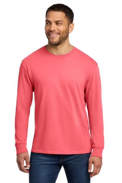 Port & Co™ Beach Wash® Garment-Dyed Long Sleeve Tee