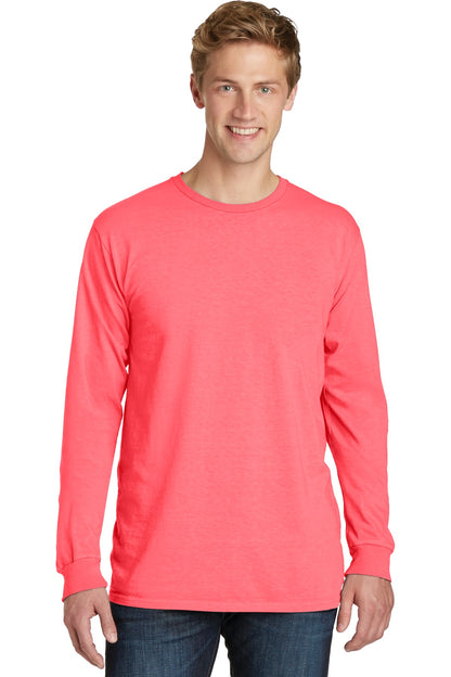 Port & Company? Beach Wash? Garment-Dyed Long Sleeve Te