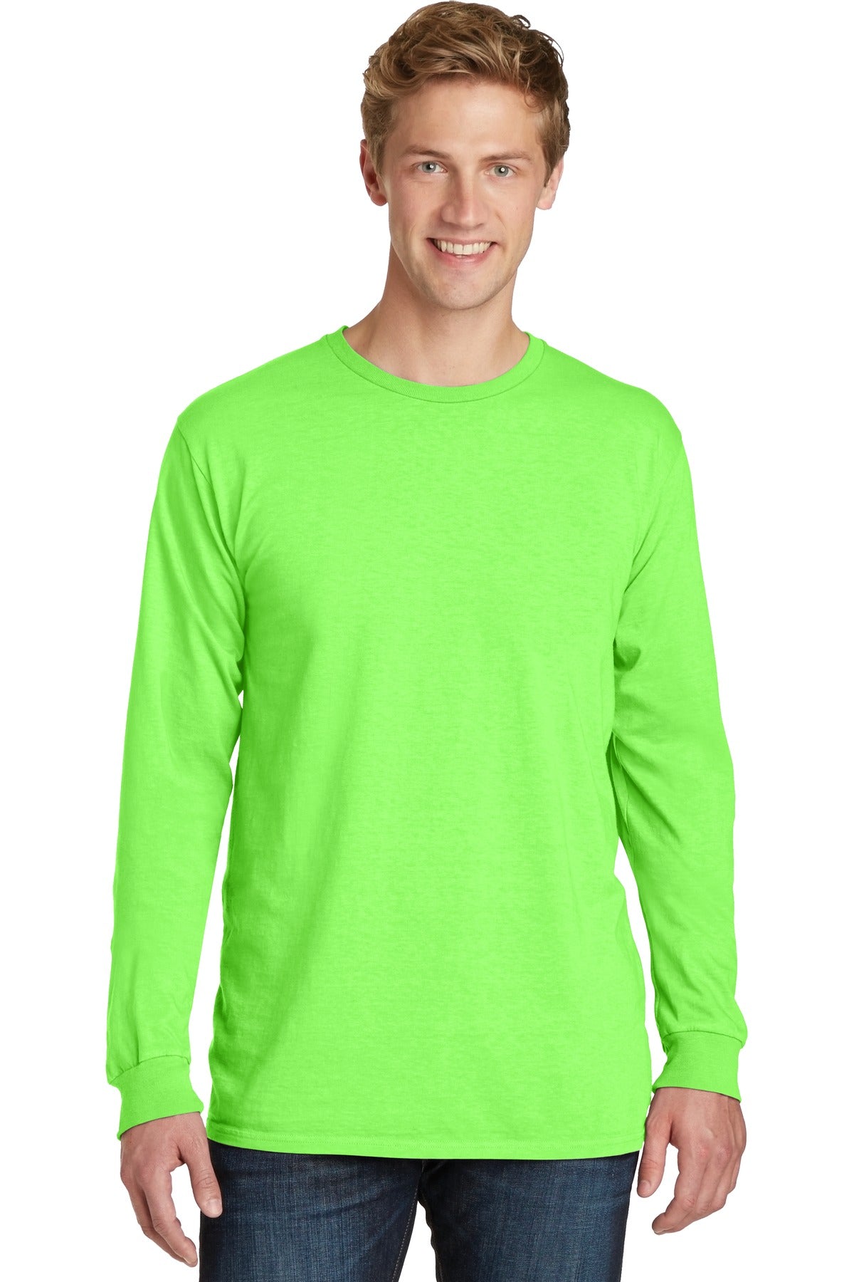 Port & Company? Beach Wash? Garment-Dyed Long Sleeve Te