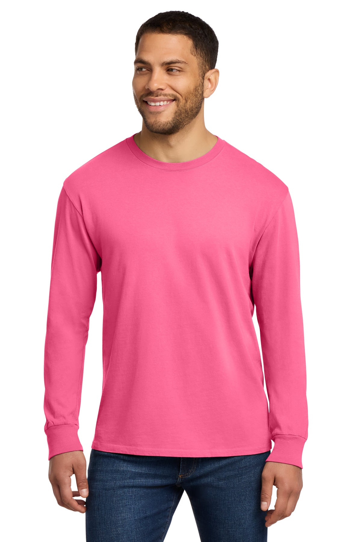 Port & Co™ Beach Wash® Garment-Dyed Long Sleeve Tee