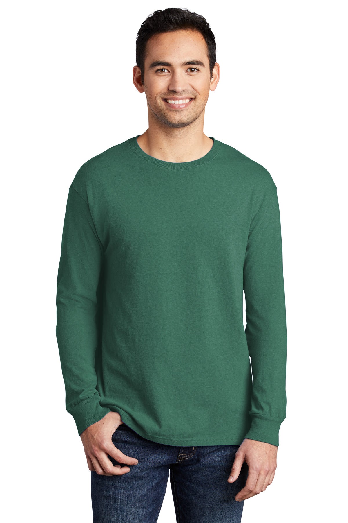 Port & Company? Beach Wash? Garment-Dyed Long Sleeve Te