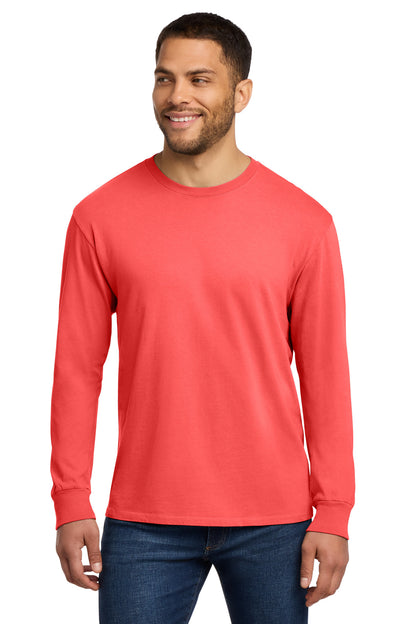 Port & Co™ Beach Wash® Garment-Dyed Long Sleeve Tee