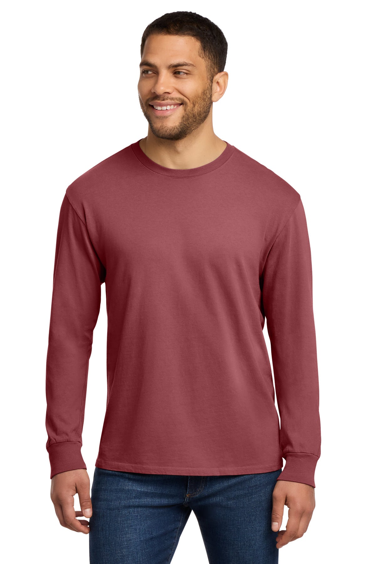 Port & Co™ Beach Wash® Garment-Dyed Long Sleeve Tee