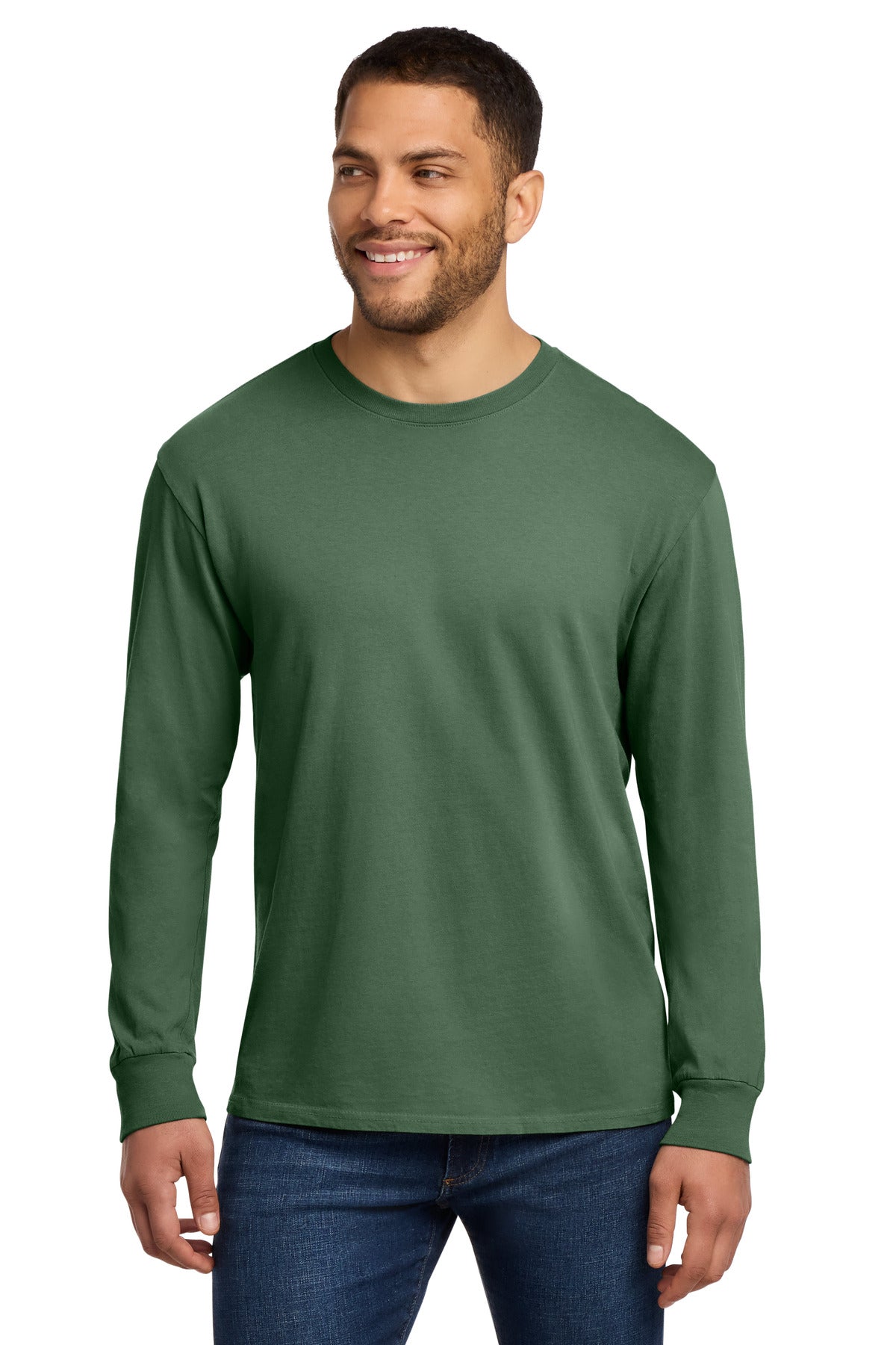 Port & Co™ Beach Wash® Garment-Dyed Long Sleeve Tee