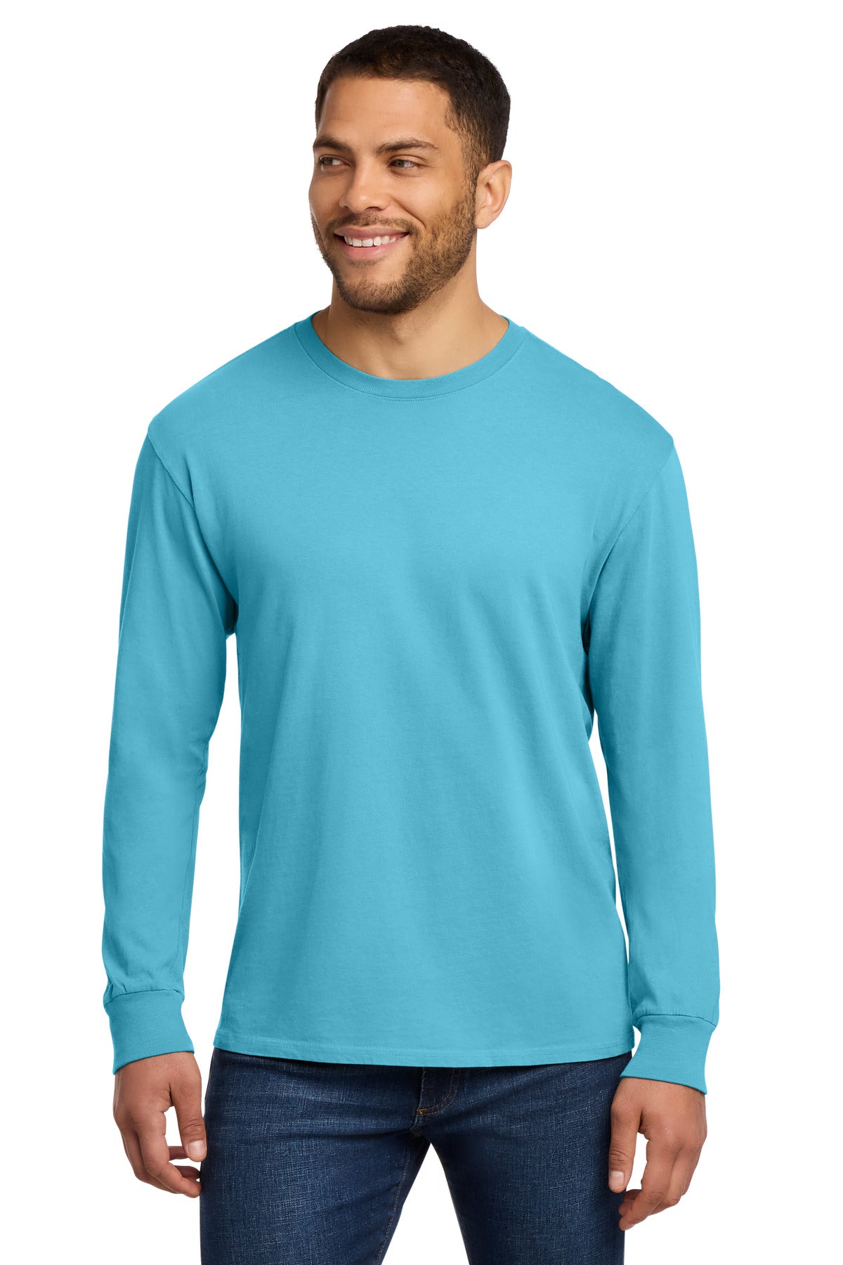 Port & Co™ Beach Wash® Garment-Dyed Long Sleeve Tee