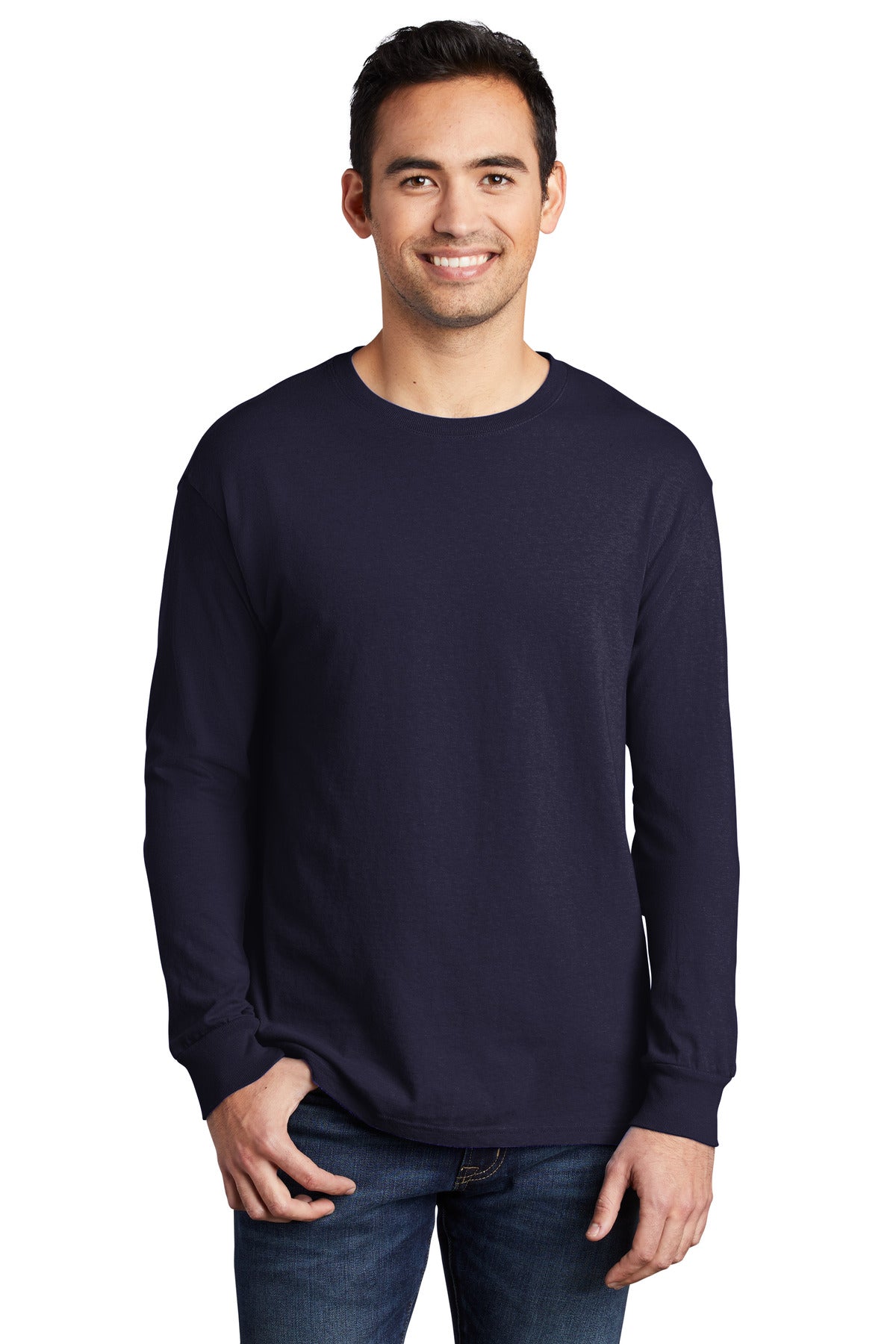Port & Company? Beach Wash? Garment-Dyed Long Sleeve Te