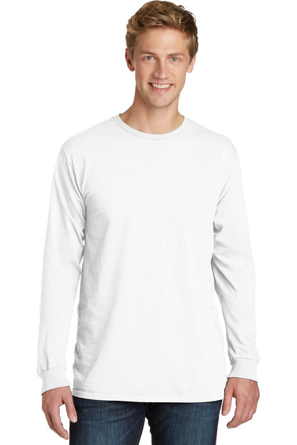 Port & Company? Beach Wash? Garment-Dyed Long Sleeve Te