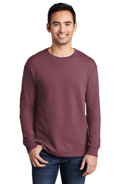 Port & Company? Beach Wash? Garment-Dyed Long Sleeve Te