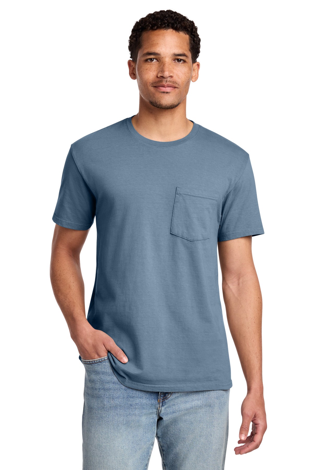 Port & Co™ Beach Wash® Garment-Dyed Pocket Tee