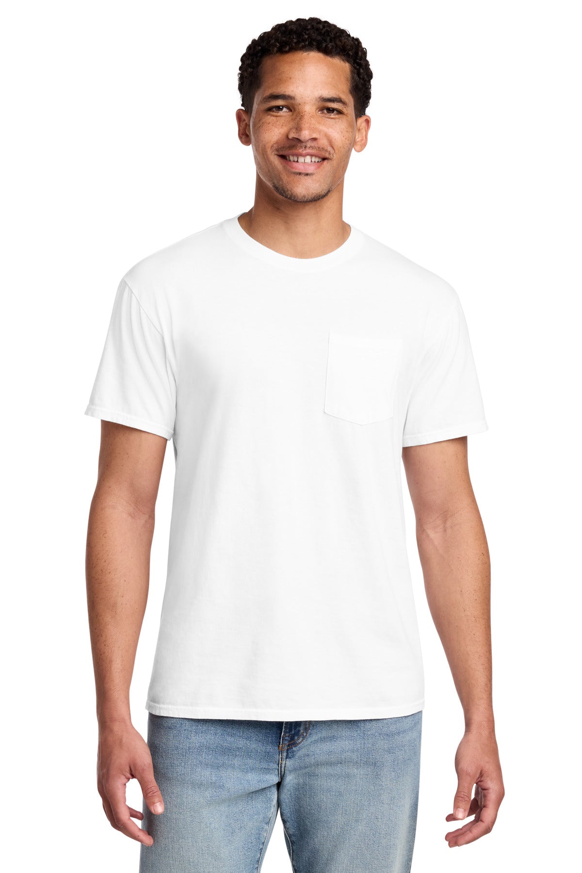 Port & Co™ Beach Wash® Garment-Dyed Pocket Tee