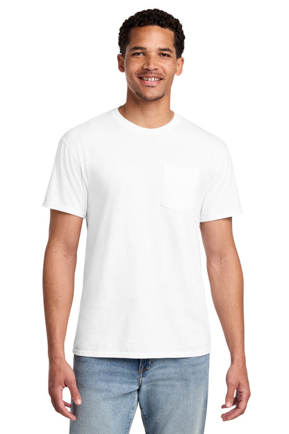 Port & Co™ Beach Wash® Garment-Dyed Pocket Tee
