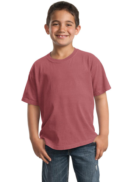 Port & Company? Youth Beach Wash? Garment-Dyed Tee. PC0