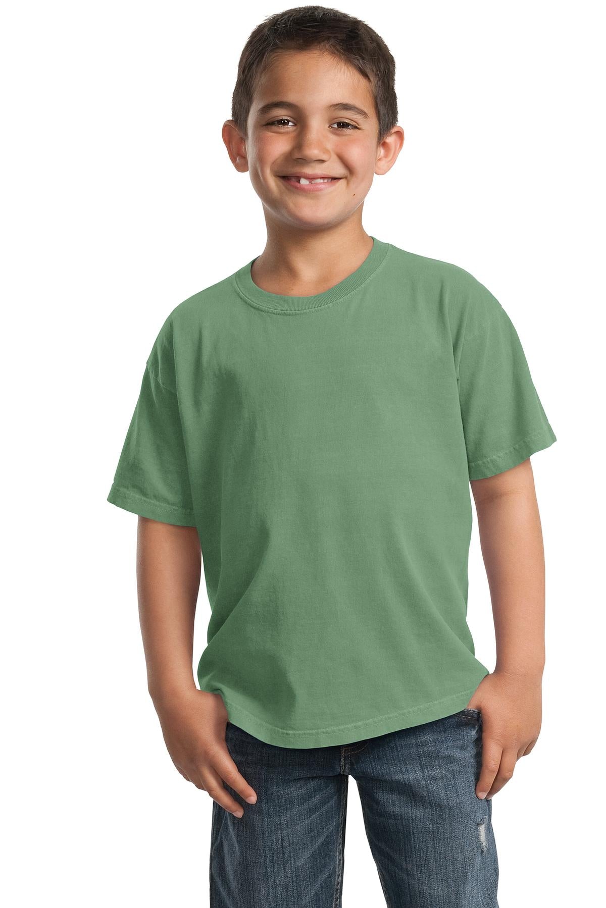 Port & Company? Youth Beach Wash? Garment-Dyed Tee. PC0