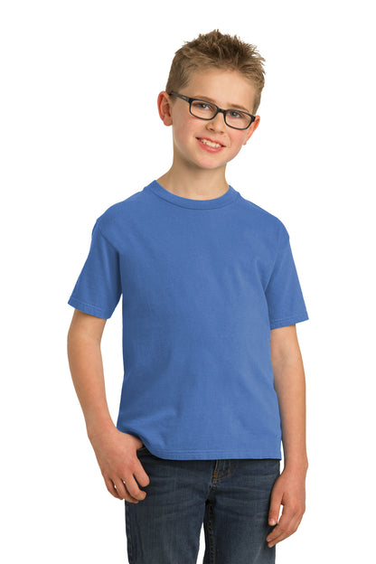 Port & Company? Youth Beach Wash? Garment-Dyed Tee. PC0