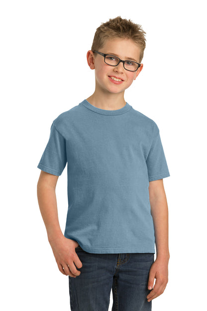 Port & Company? Youth Beach Wash? Garment-Dyed Tee. PC0
