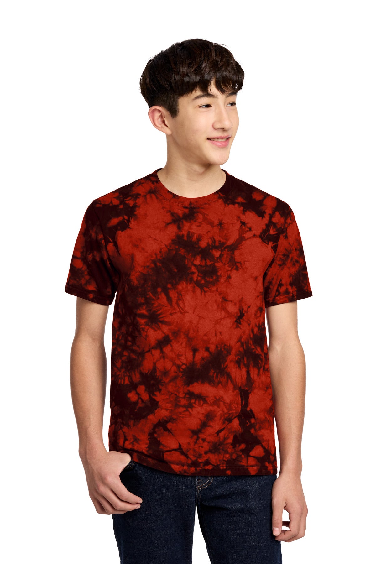 Port & Co™ Youth Crystal Tie-Dye Tee