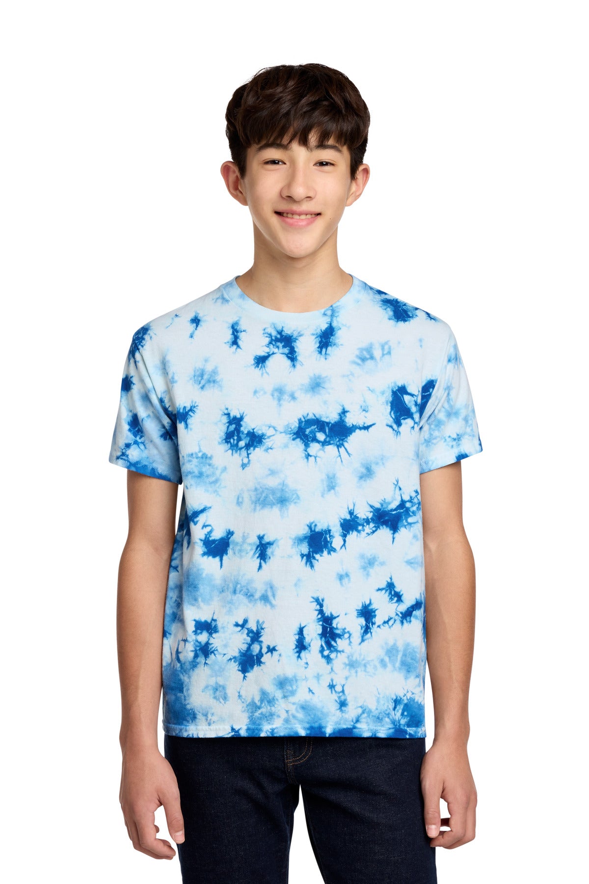 Port & Co™ Youth Crystal Tie-Dye Tee