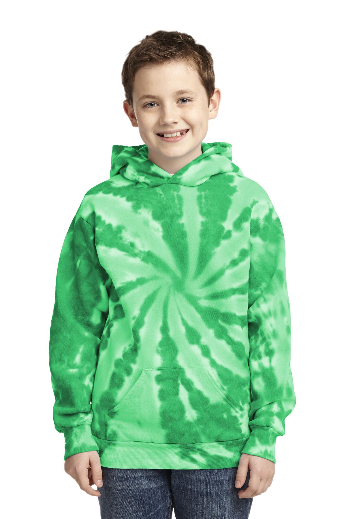 Port & Company? Youth Tie-Dye Pullover Hooded Sweatshir