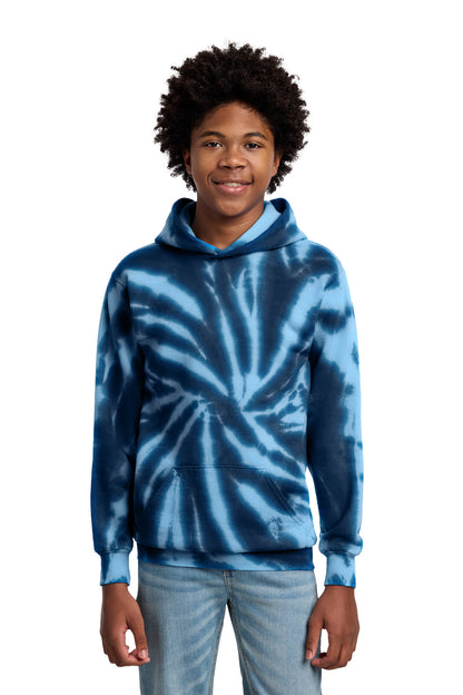 Port & Co™ Youth Tie-Dye Pullover Hooded Sweatshirt