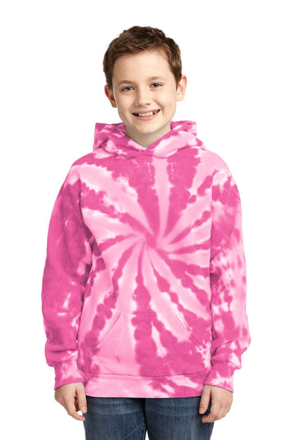Port & Company? Youth Tie-Dye Pullover Hooded Sweatshir