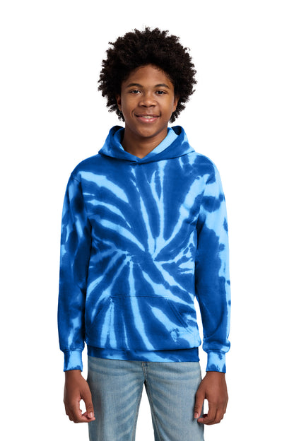 Port & Co™ Youth Tie-Dye Pullover Hooded Sweatshirt